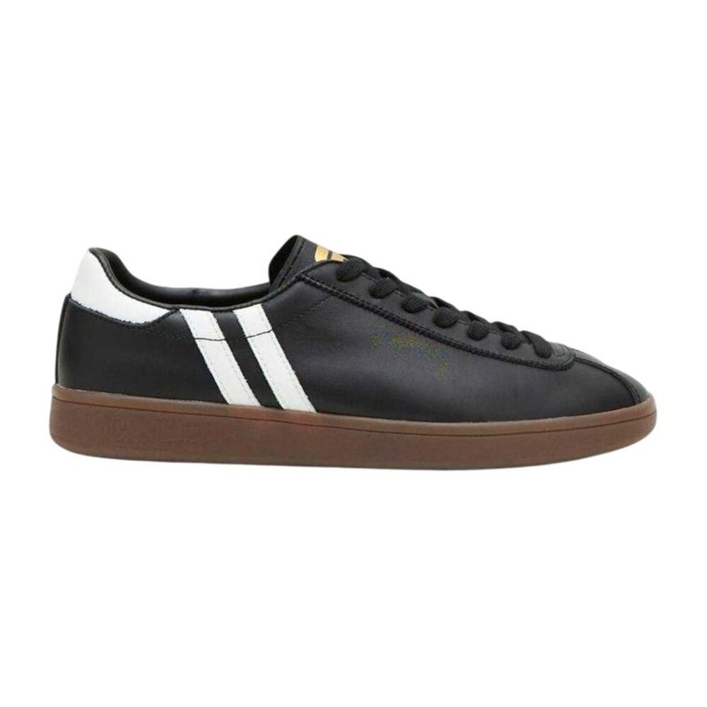 Patrick Mens Monaco Leather Sneakers / Black/White